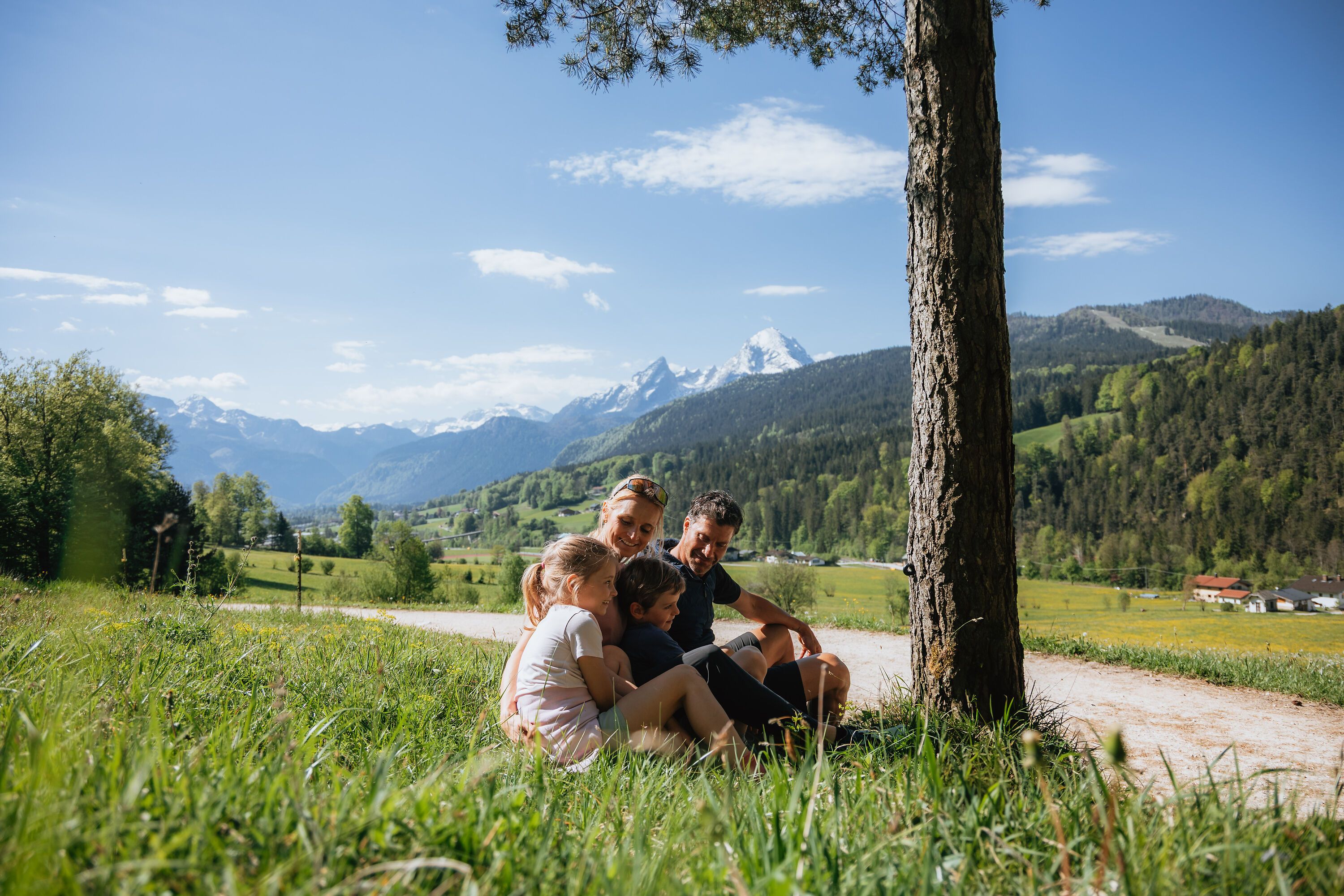 Watzmannblick am Reitweg