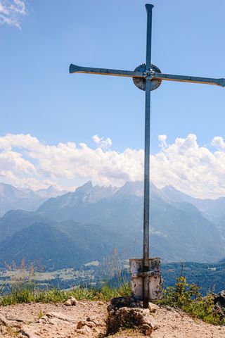 Blick vom Rauhen Kopf zum Watzmann