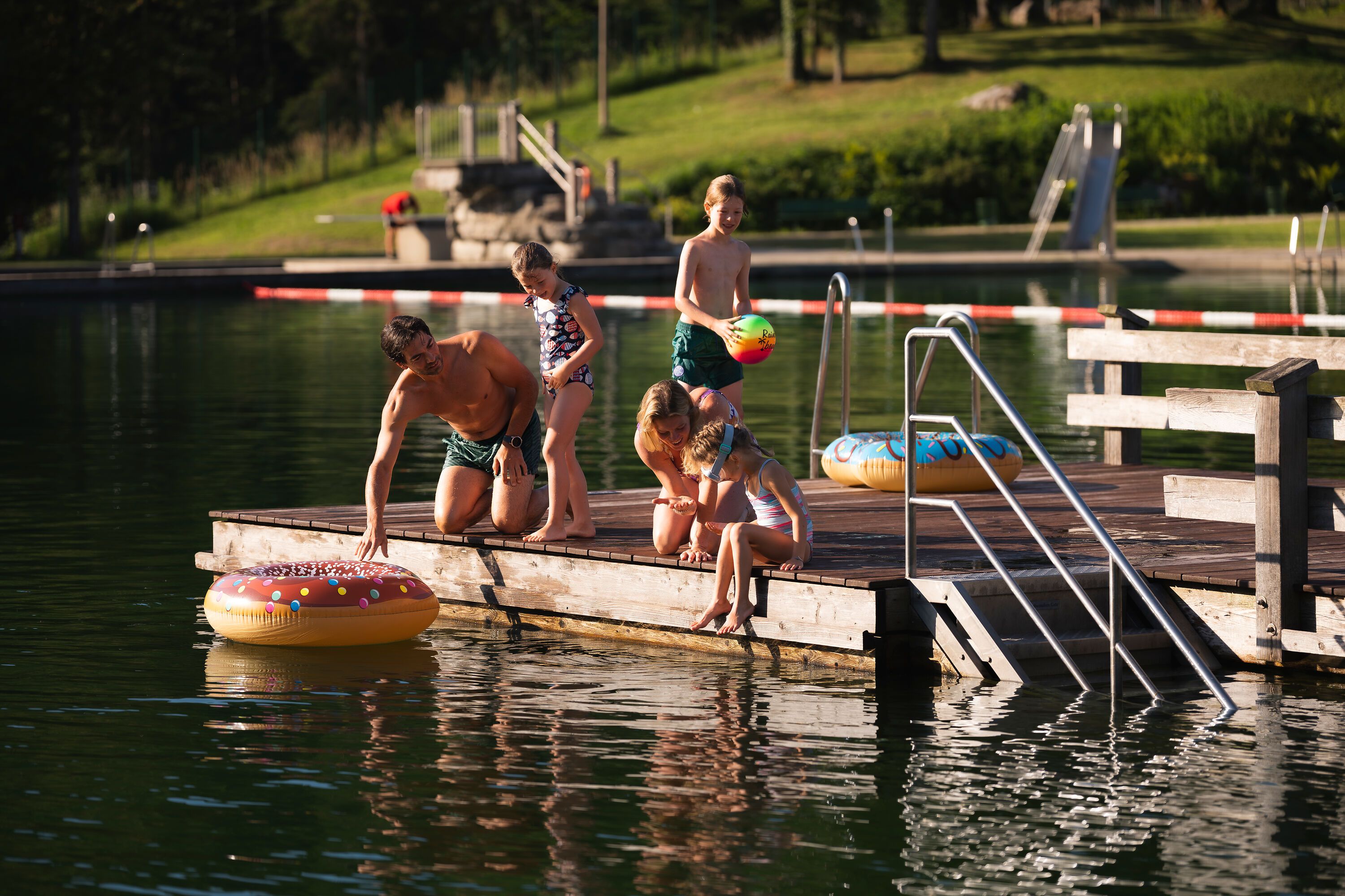 Badespaß auf 4.200 m² Wasserfläche