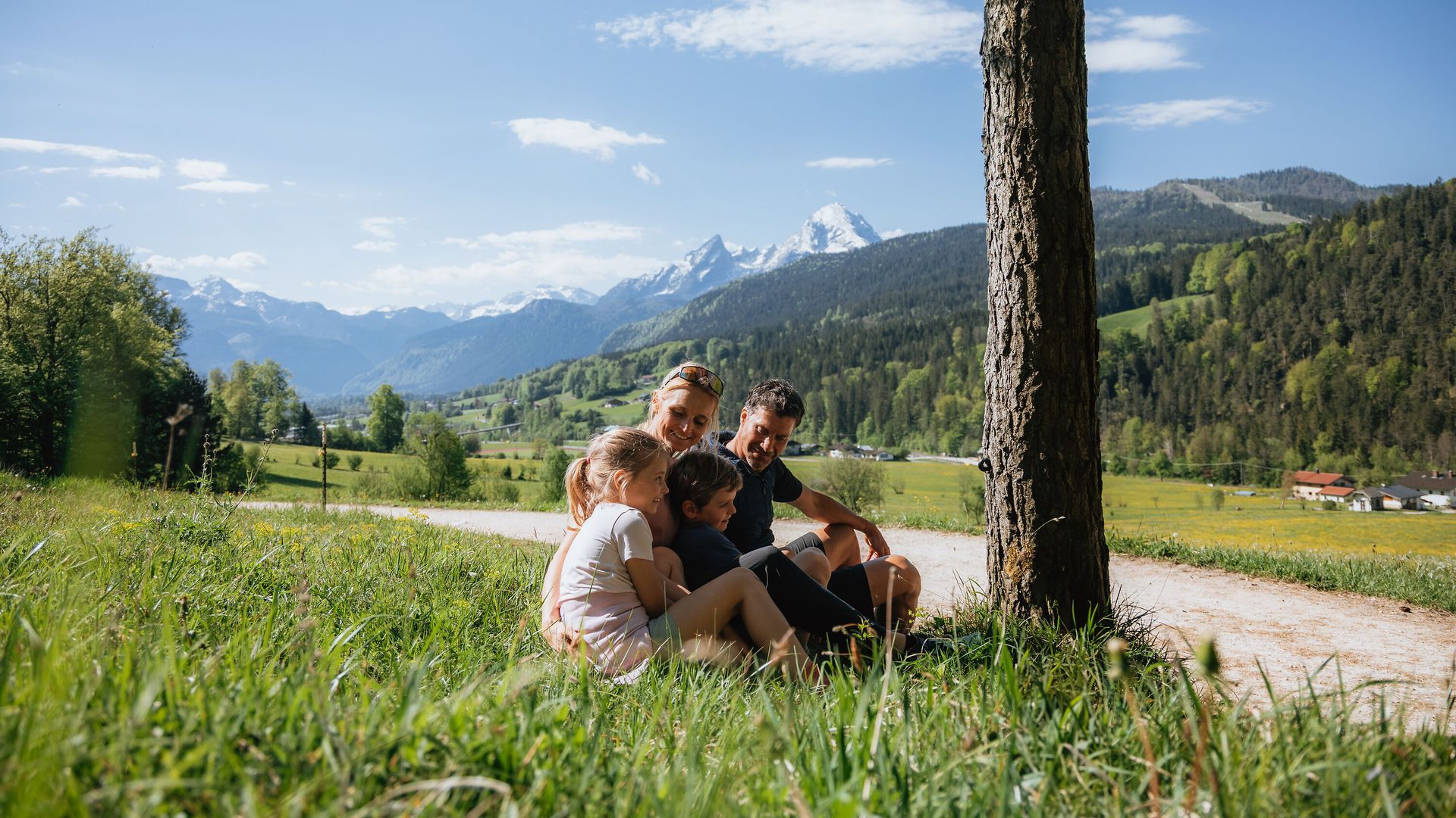 Watzmannblick am Reitweg