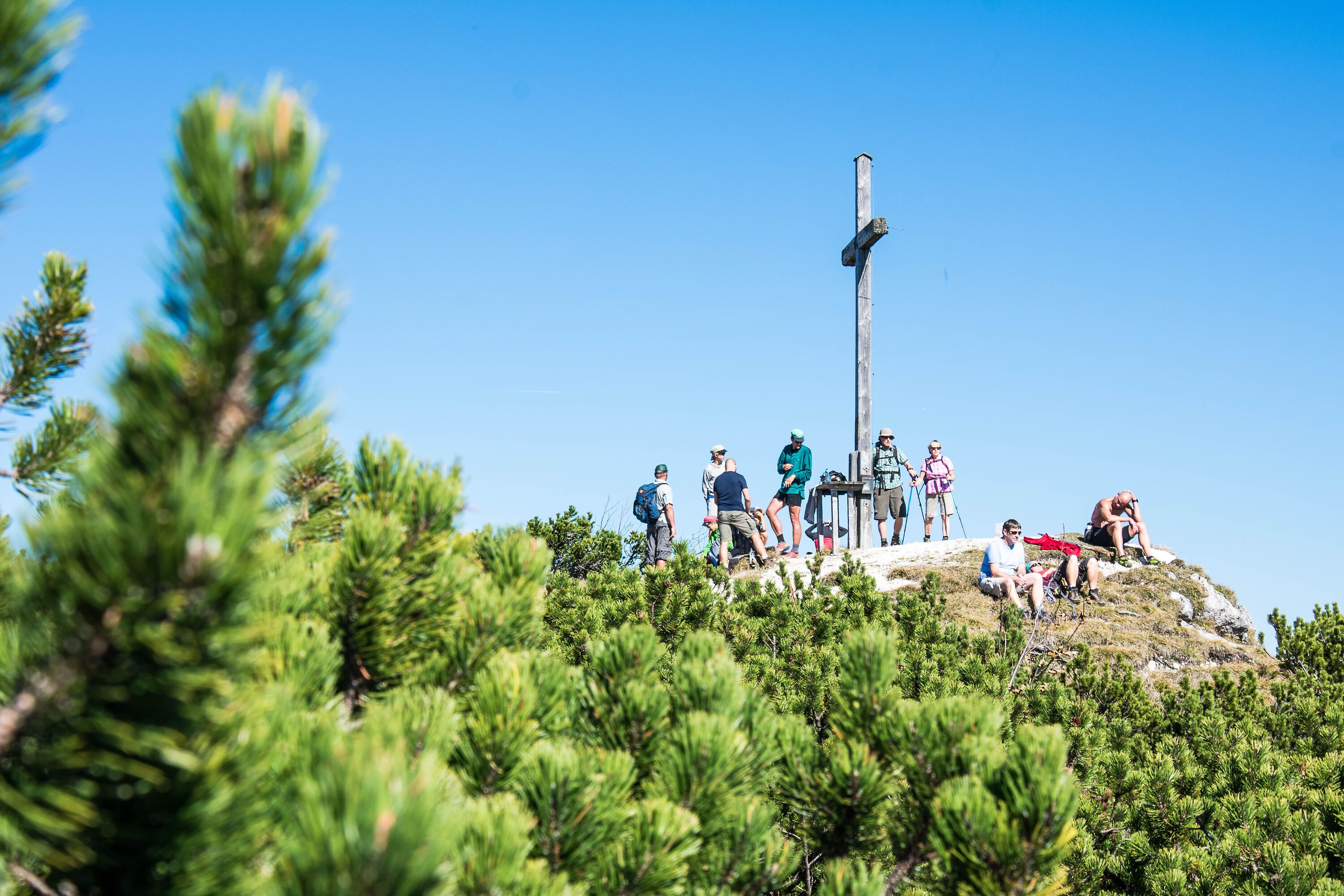 Gipfelkreuz am Karkopf 