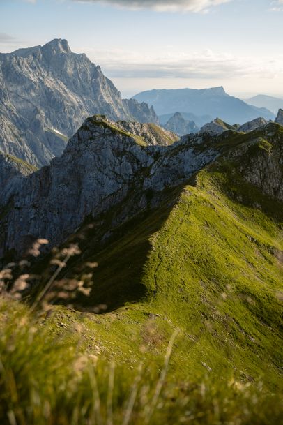 Blick über die Kematenschneid vom Seehorn